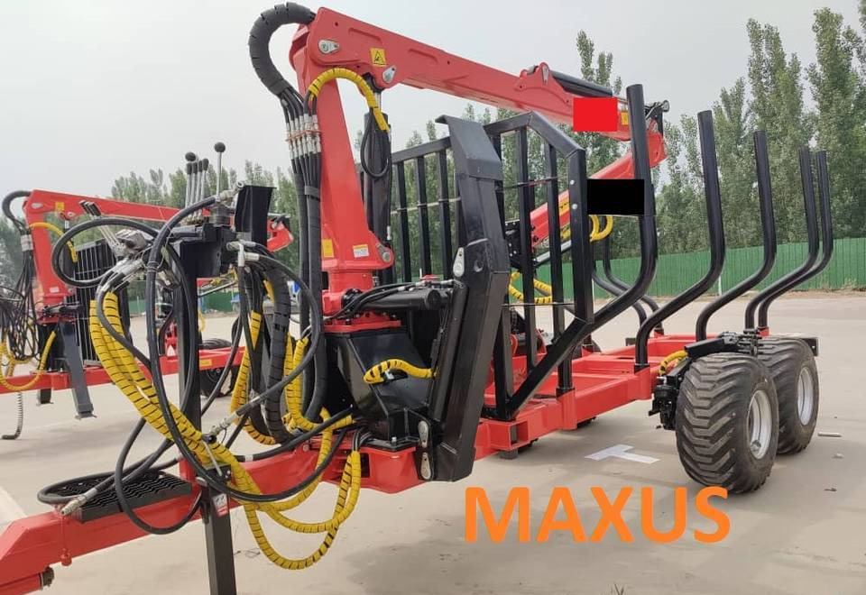 Нов Шумска приколка NEW 10 TON Trailer with 2 TON Crane MAXUS Warranty up to 10 YEARS    НОВИЙ причіп 10 ТОН Кран 2 ТОНИ MAXUS Гарантія до 10 РОКІВ   NOWA przyczepa 10 TON Żuraw 2 TONY MAXUS Gwarancja do 10 LAT: слика 8