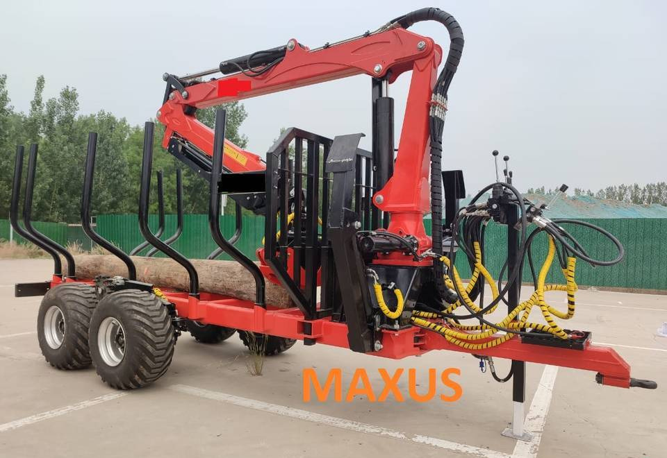 Нов Шумска приколка NEW 10 TON Trailer with 2 TON Crane MAXUS Warranty up to 10 YEARS    НОВИЙ причіп 10 ТОН Кран 2 ТОНИ MAXUS Гарантія до 10 РОКІВ   NOWA przyczepa 10 TON Żuraw 2 TONY MAXUS Gwarancja do 10 LAT: слика 9