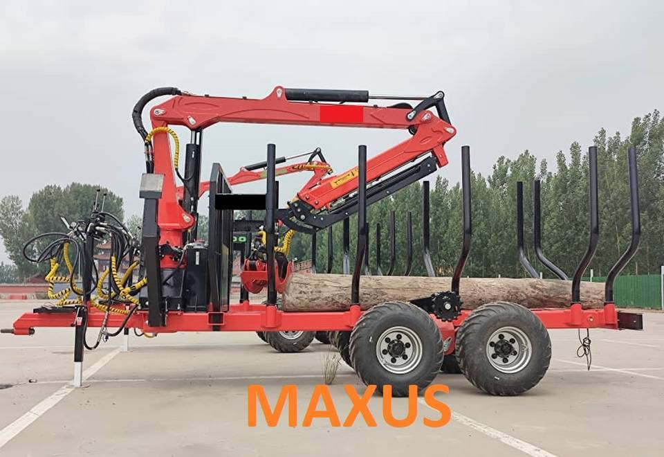 NEW MAXUS 8t Forest Trailer with 2-ton Crane Warranty up to 10 YEARS НОВА прицепа лісова 8т Журавль 2т MAXUS Гарантія до 10 РОКІВ NOWA przyczepa leśna 8t Żuraw 2t MAXUS Gwarancja do 10 LAT - Шумска приколка: слика 1 NEW MAXUS 8t Forest Trailer with 2-ton Crane Warranty up to 10 YEARS НОВА прицепа лісова 8т Журавль 2т MAXUS Гарантія до 10 РОКІВ NOWA przyczepa leśna 8t Żuraw 2t MAXUS Gwarancja do 10 LAT - Шумска приколка: слика 1
