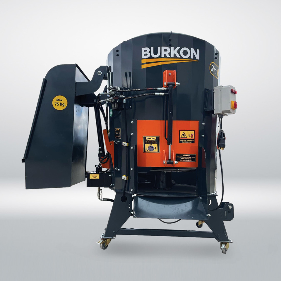 2 m3 Sabit Elektrikli ve Kepçeli Yem Karma Makinesi - Вагон за мешање сточна храна: слика 2 2 m3 Sabit Elektrikli ve Kepçeli Yem Karma Makinesi - Вагон за мешање сточна храна: слика 2