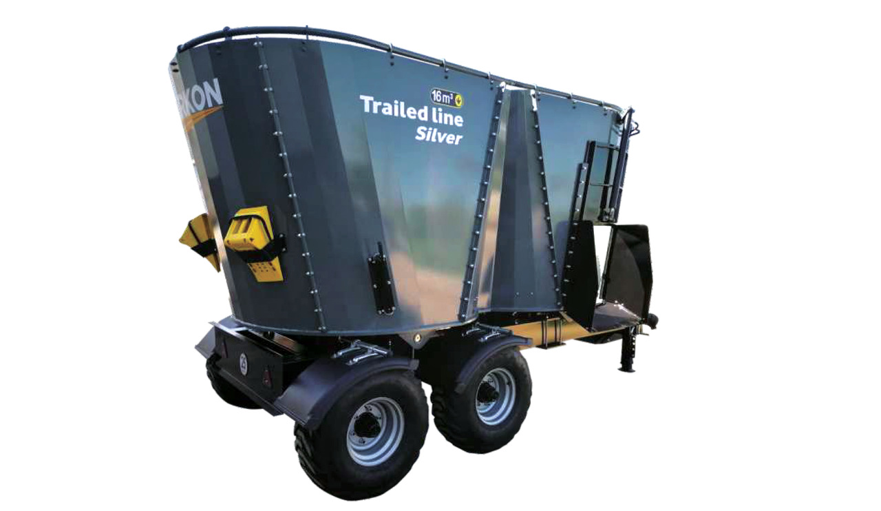 Burkon 16m3 Çekilir Dikey Yem Karma Makinesi ( BK-F1600 ) - Вагон за мешање сточна храна: слика 1 Burkon 16m3 Çekilir Dikey Yem Karma Makinesi ( BK-F1600 ) - Вагон за мешање сточна храна: слика 1