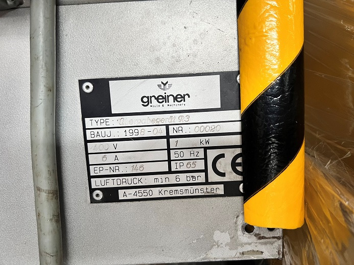 GREINER STAPELUNG - Машина за пакување: слика 3 GREINER STAPELUNG - Машина за пакување: слика 3