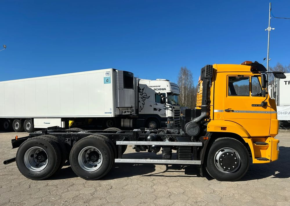Kamaz T2531 / MODEL 65115 / NAPĘD 6x4 / TYLKO 17 TYS. KM PRZEBIEGU !! - Камион со кабинска шасија: слика 2 Kamaz T2531 / MODEL 65115 / NAPĘD 6x4 / TYLKO 17 TYS. KM PRZEBIEGU !! - Камион со кабинска шасија: слика 2