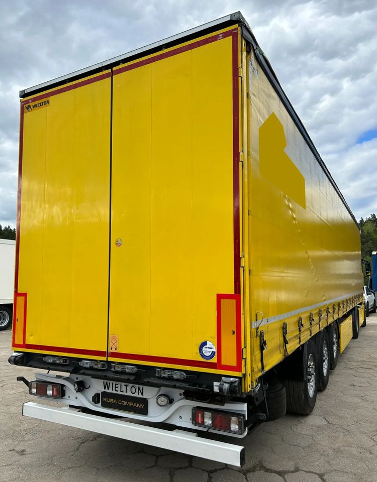 Wielton NS3K FIRANKA / STANDARD / OŚ PODNOSZONA / KOSZ PALETOWY / 2019 ROK !! - Полуприколка со церада: слика 5 Wielton NS3K FIRANKA / STANDARD / OŚ PODNOSZONA / KOSZ PALETOWY / 2019 ROK !! - Полуприколка со церада: слика 5