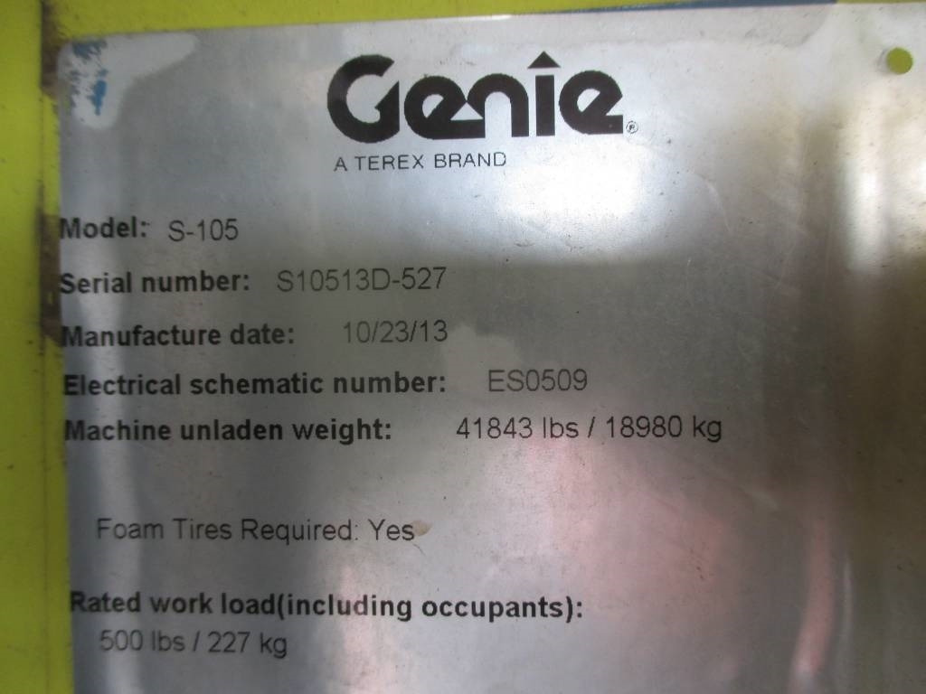 Телескопска платформа Genie S 105: слика 18