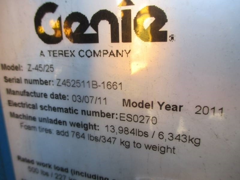 Лизинг на Genie Z 45/25 RT  Genie Z 45/25 RT: слика 9