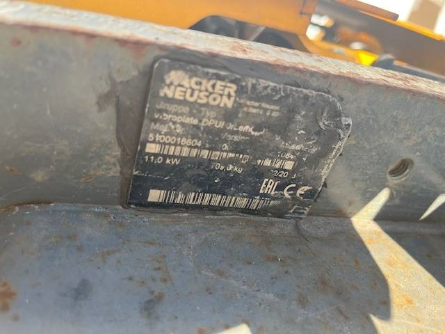 Wacker Neuson DPU 80 - Вибрациска плоча: слика 4 Wacker Neuson DPU 80 - Вибрациска плоча: слика 4