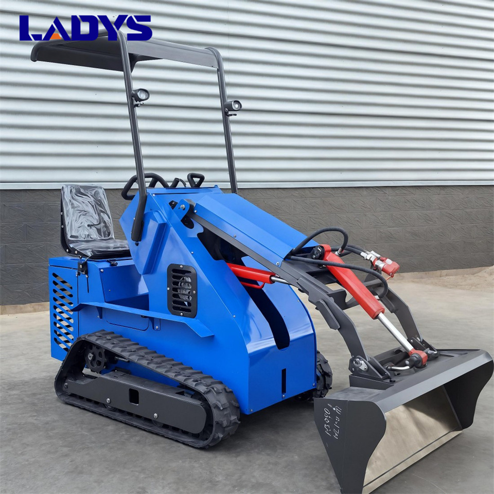 LADYS Free Shipping Mini Skid Steer Loader Compact Track Electric/Diesel Chinese Mini Skid Steer Loader For Sale With Mini Skid Steer Attachments 4 In 1 Bucket - Компактен натоварувач: слика 5 LADYS Free Shipping Mini Skid Steer Loader Compact Track Electric/Diesel Chinese Mini Skid Steer Loader For Sale With Mini Skid Steer Attachments 4 In 1 Bucket - Компактен натоварувач: слика 5