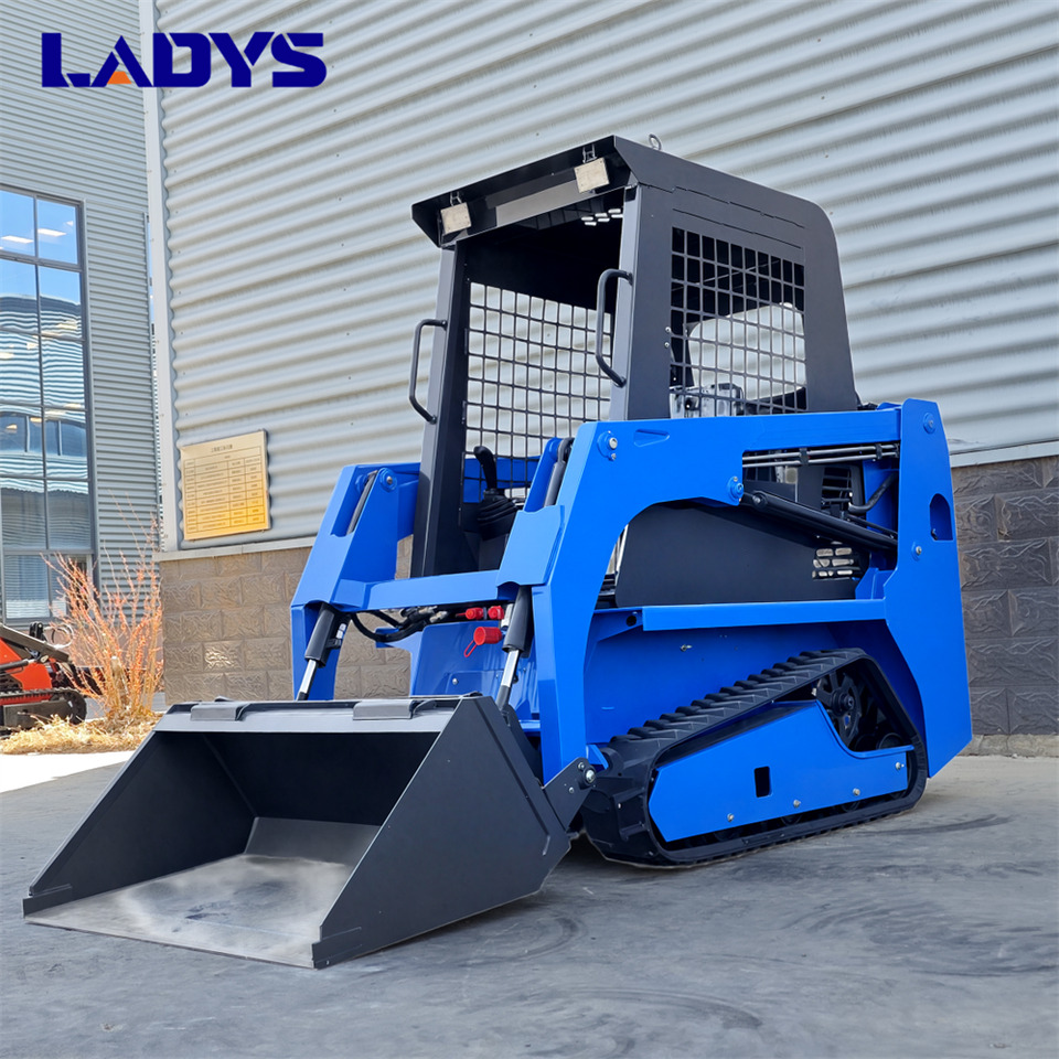 LADYS Free Shipping Mini Skid Steer Loader Compact Track Electric/Diesel Chinese Mini Skid Steer Loader For Sale With Mini Skid Steer Attachments 4 In 1 Bucket - Компактен натоварувач: слика 4 LADYS Free Shipping Mini Skid Steer Loader Compact Track Electric/Diesel Chinese Mini Skid Steer Loader For Sale With Mini Skid Steer Attachments 4 In 1 Bucket - Компактен натоварувач: слика 4