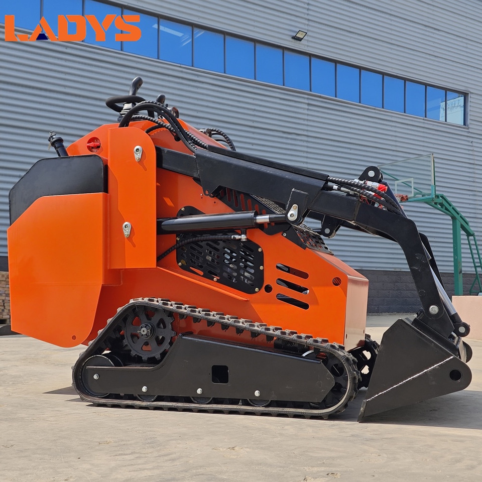 LADYS Free Shipping Mini Skid Steer Loader Compact Track Electric/Diesel Chinese Mini Skid Steer Loader For Sale With Mini Skid Steer Attachments 4 In 1 Bucket - Компактен натоварувач: слика 2 LADYS Free Shipping Mini Skid Steer Loader Compact Track Electric/Diesel Chinese Mini Skid Steer Loader For Sale With Mini Skid Steer Attachments 4 In 1 Bucket - Компактен натоварувач: слика 2