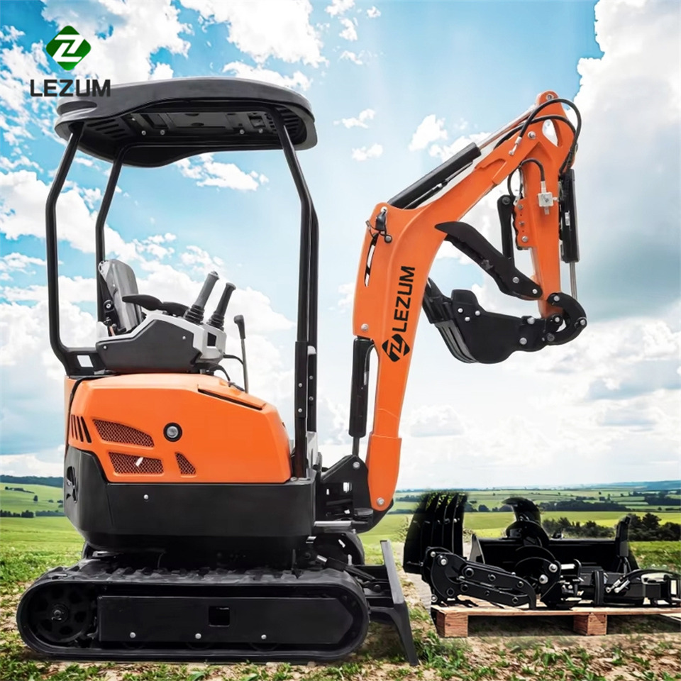 LEZUM Free Shipping Mini Excavator Bagger Pelle Miniexcavadora 1 2 3.5 Ton CE/EPA/EURO 5 Kubota Engine Diesel/Electric Mini Excavators For Sale - Багер гасеничар: слика 4 LEZUM Free Shipping Mini Excavator Bagger Pelle Miniexcavadora 1 2 3.5 Ton CE/EPA/EURO 5 Kubota Engine Diesel/Electric Mini Excavators For Sale - Багер гасеничар: слика 4