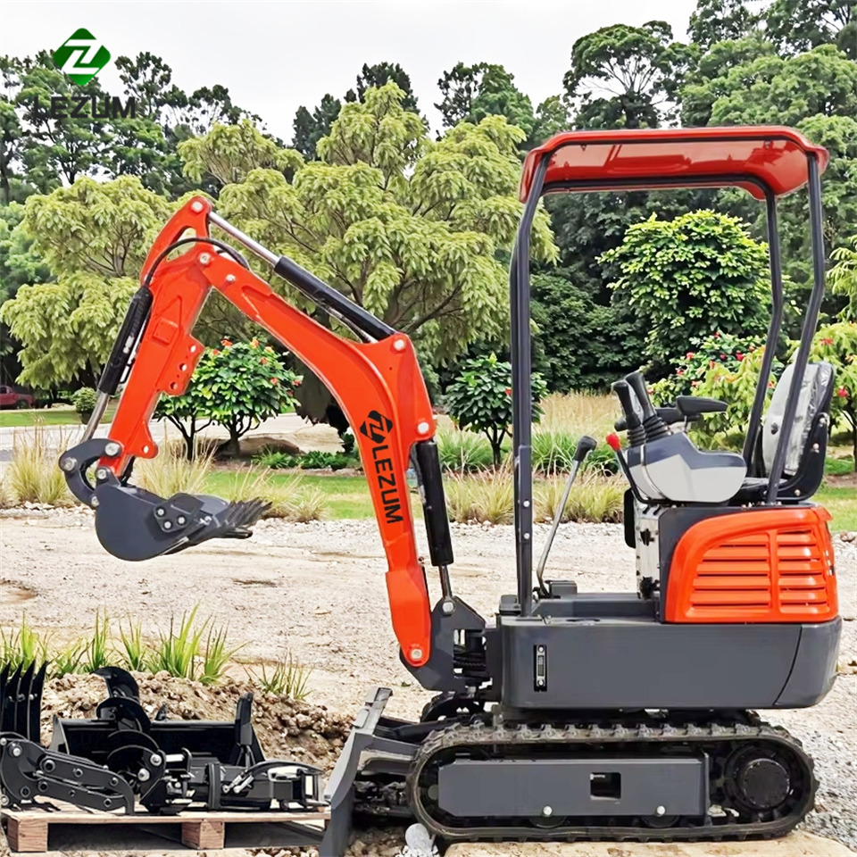 LEZUM Free Shipping Mini Excavator Bagger Pelle Miniexcavadora 1 2 3.5 Ton CE/EPA/EURO 5 Kubota Engine Diesel/Electric Mini Excavators For Sale - Багер гасеничар: слика 1 LEZUM Free Shipping Mini Excavator Bagger Pelle Miniexcavadora 1 2 3.5 Ton CE/EPA/EURO 5 Kubota Engine Diesel/Electric Mini Excavators For Sale - Багер гасеничар: слика 1
