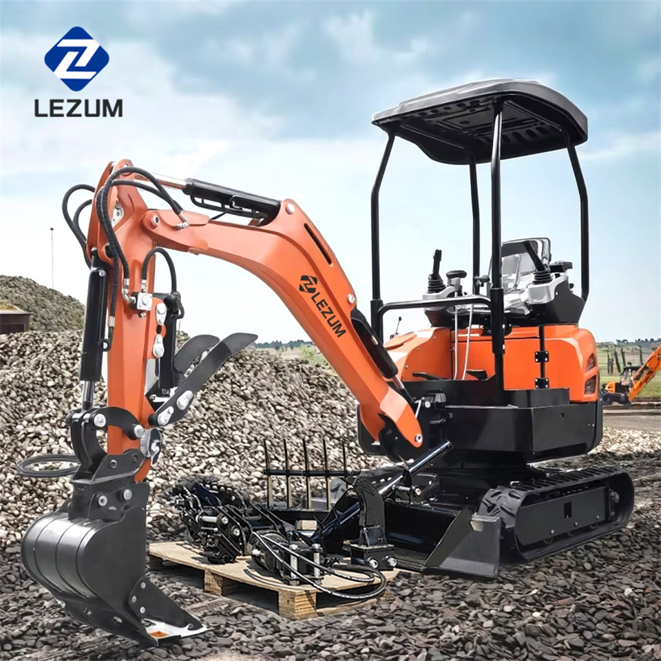 LEZUM DY18 Mini Excavator Digger Miniexcavadora EPA Kubota Engine Mini Excavator For Sale With Mini Excavator Attachment Set - Багер гасеничар: слика 4 LEZUM DY18 Mini Excavator Digger Miniexcavadora EPA Kubota Engine Mini Excavator For Sale With Mini Excavator Attachment Set - Багер гасеничар: слика 4
