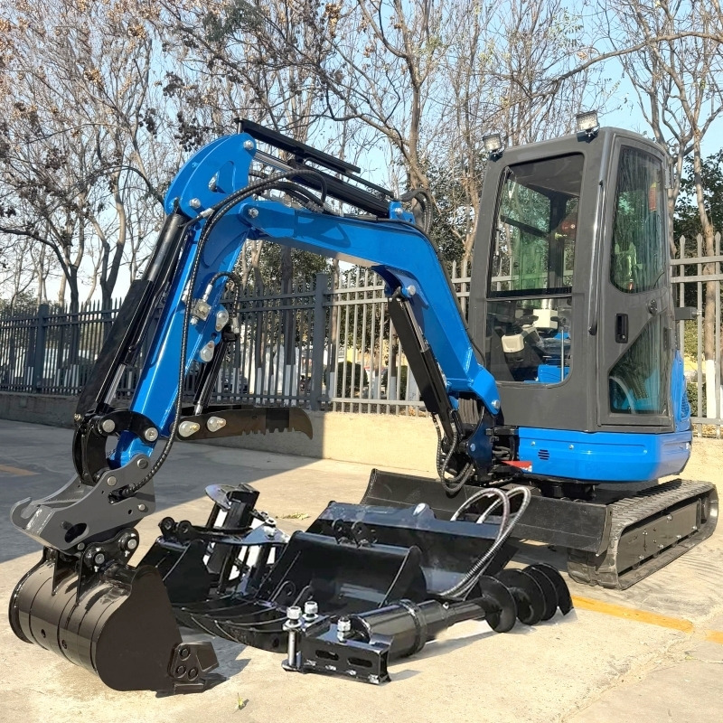 LEZUM DY25U Mini Excavator Digger Miniexcavadora EPA Kubota Engine Mini Excavator For Sale With Mini Excavator Attachment Set - Багер гасеничар: слика 1 LEZUM DY25U Mini Excavator Digger Miniexcavadora EPA Kubota Engine Mini Excavator For Sale With Mini Excavator Attachment Set - Багер гасеничар: слика 1