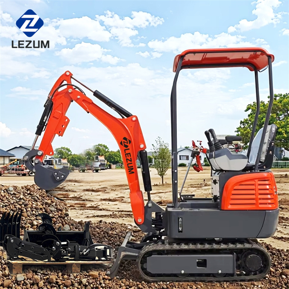 LEZUM Free Shipping Mini Excavator Bagger Pelle Miniexcavadora 1 2 3.5 Ton CE/EPA/EURO 5 Kubota Engine Diesel/Electric Mini Excavators For Sale - Багер гасеничар: слика 3 LEZUM Free Shipping Mini Excavator Bagger Pelle Miniexcavadora 1 2 3.5 Ton CE/EPA/EURO 5 Kubota Engine Diesel/Electric Mini Excavators For Sale - Багер гасеничар: слика 3
