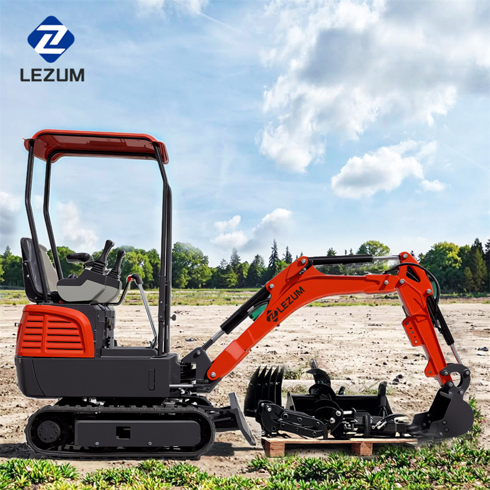 LEZUM Free Shipping Mini Excavator Bagger Pelle Miniexcavadora 1 2 3.5 Ton CE/EPA/EURO 5 Kubota Engine Diesel/Electric Mini Excavators For Sale - Багер гасеничар: слика 4 LEZUM Free Shipping Mini Excavator Bagger Pelle Miniexcavadora 1 2 3.5 Ton CE/EPA/EURO 5 Kubota Engine Diesel/Electric Mini Excavators For Sale - Багер гасеничар: слика 4