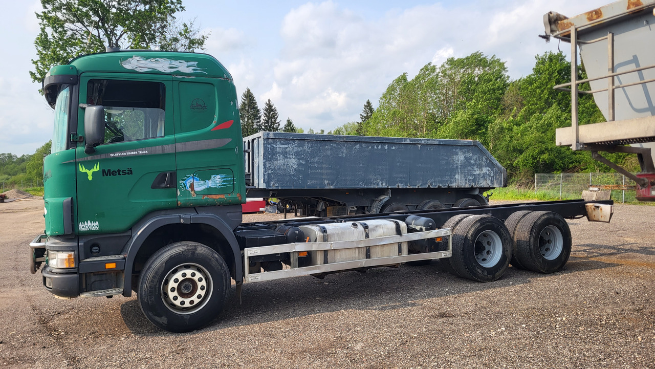 SCANIA R124 420 6X4 - Камион со кабинска шасија: слика 5 SCANIA R124 420 6X4 - Камион со кабинска шасија: слика 5