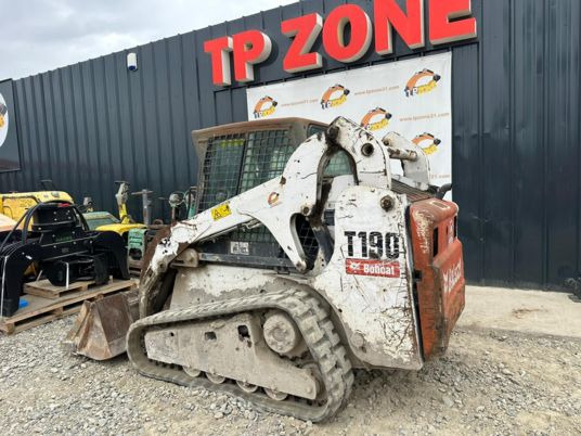 Компактен натоварувач со гасеници Bobcat T190 Joystick à 19 900 € HT: слика 8
