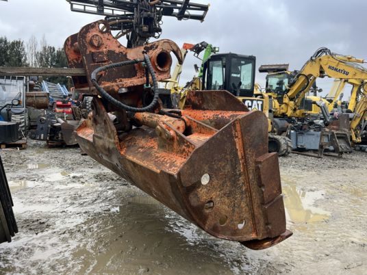 Корпа за багер Godet de curage inclinable blanchard pour pelle: слика 7