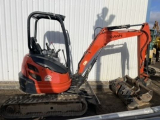 Мини багер Kubota U25-3EU Canopy: слика 7