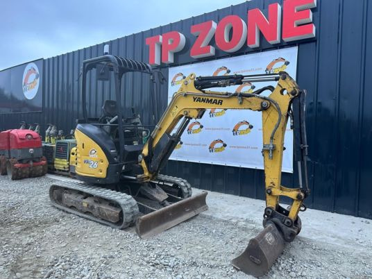 Yanmar VIO26-6 Canopy à 21500 € HT - Мини багер: слика 5 Yanmar VIO26-6 Canopy à 21500 € HT - Мини багер: слика 5