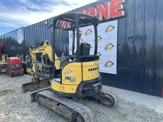 Yanmar VIO26-6 Canopy à 21500 € HT - Мини багер: слика 2 Yanmar VIO26-6 Canopy à 21500 € HT - Мини багер: слика 2
