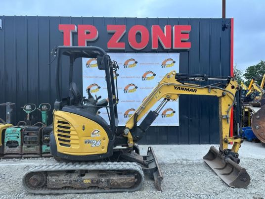 Yanmar VIO26-6 Canopy à 21500 € HT - Мини багер: слика 1 Yanmar VIO26-6 Canopy à 21500 € HT - Мини багер: слика 1