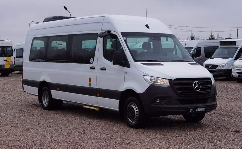 Mercedes-Benz Sprinter 2023 jak nowy 44 tys km 23+5 miejsc - Приградски автобус: слика 1 Mercedes-Benz Sprinter 2023 jak nowy 44 tys km 23+5 miejsc - Приградски автобус: слика 1