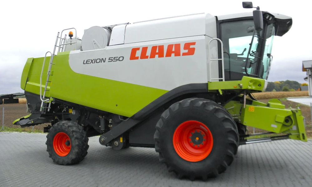 Claas Lexion 550 2005 Rok, heder V750, Najbogatsza Wersja, Nie Malowany, Stan Idealny - Комбајн: слика 3 Claas Lexion 550 2005 Rok, heder V750, Najbogatsza Wersja, Nie Malowany, Stan Idealny - Комбајн: слика 3