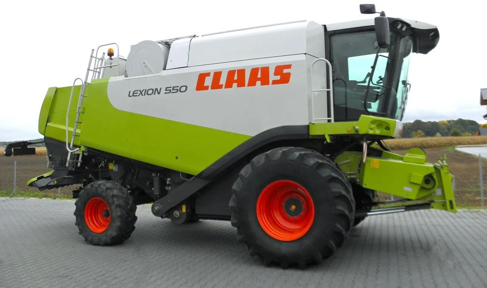Claas Lexion 550 2005 Rok, heder V750, Najbogatsza Wersja, Nie Malowany, Stan Idealny - Комбајн: слика 5 Claas Lexion 550 2005 Rok, heder V750, Najbogatsza Wersja, Nie Malowany, Stan Idealny - Комбајн: слика 5