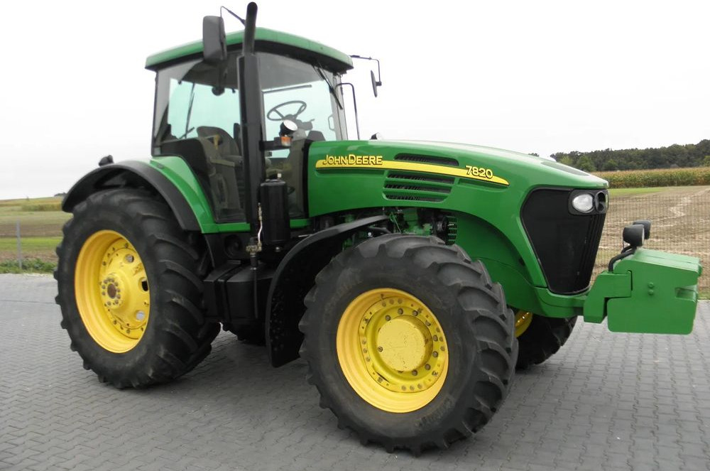 John Deere 7820 2006 Rok, POWERQUAD Skrzynia, TLS, Nie Malowany, Stan Idealny - Трактор: слика 2 John Deere 7820 2006 Rok, POWERQUAD Skrzynia, TLS, Nie Malowany, Stan Idealny - Трактор: слика 2