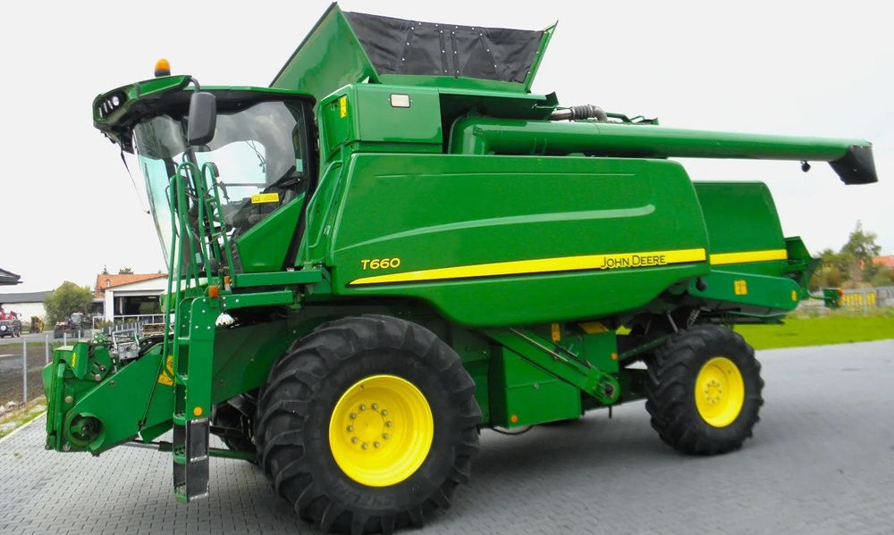 John Deere T660 2014 Rok, heder 7,6m, 2700 mtg na silniku, Najbogatsza Wersja, Nie Malowany, Stan Idealny - Комбајн: слика 5 John Deere T660 2014 Rok, heder 7,6m, 2700 mtg na silniku, Najbogatsza Wersja, Nie Malowany, Stan Idealny - Комбајн: слика 5