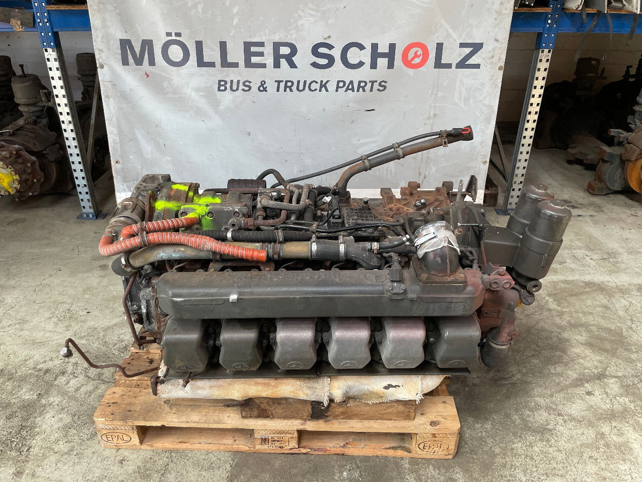 Mercedes-Benz Mercedes Motor OM 457 HLA Citaro OM457HLA 457942 Setra - Мотор за Автобус: слика 1 Mercedes-Benz Mercedes Motor OM 457 HLA Citaro OM457HLA 457942 Setra - Мотор за Автобус: слика 1