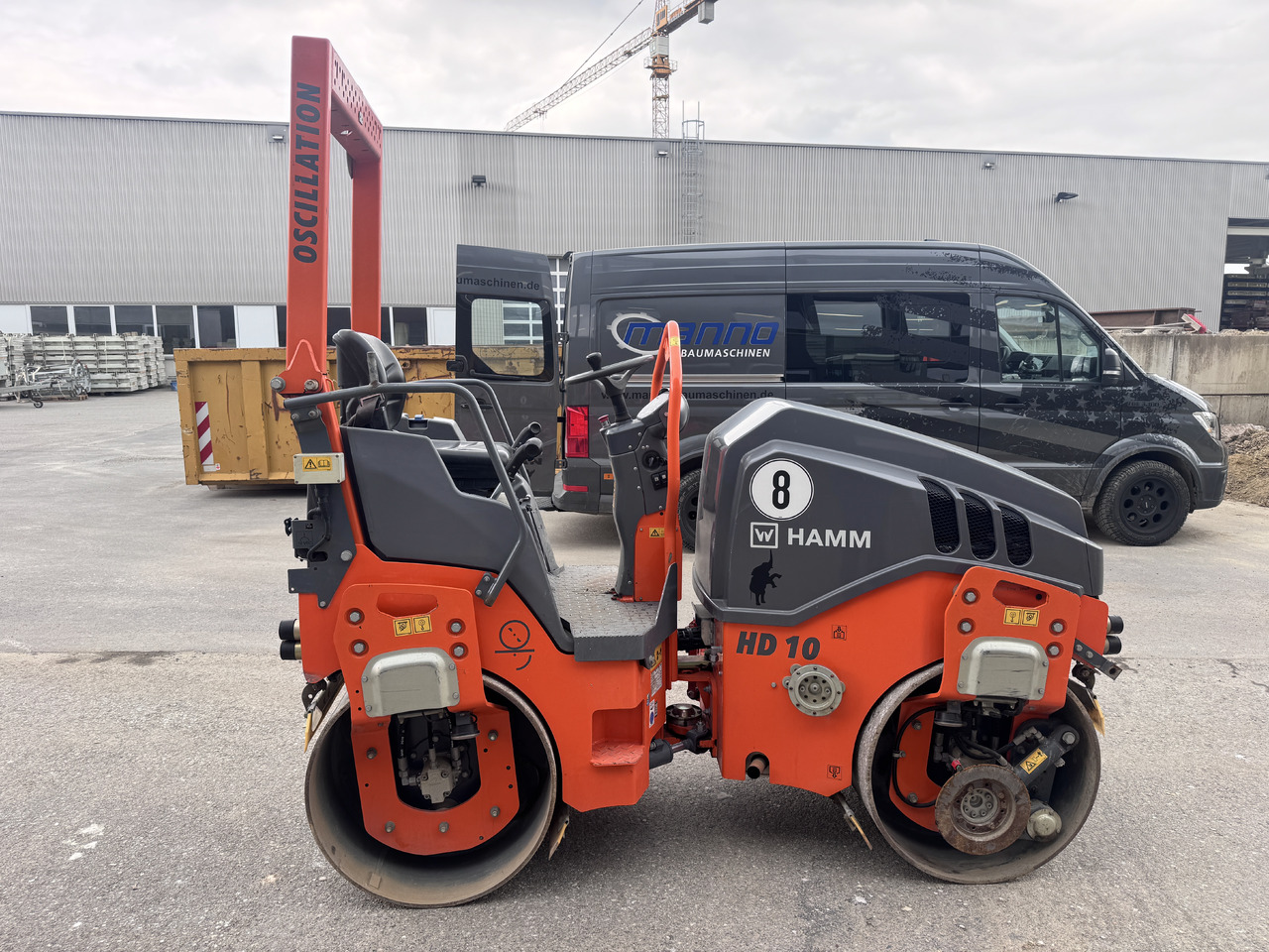 Hamm HD 10 VO - Ваљак за пат: слика 3 Hamm HD 10 VO - Ваљак за пат: слика 3
