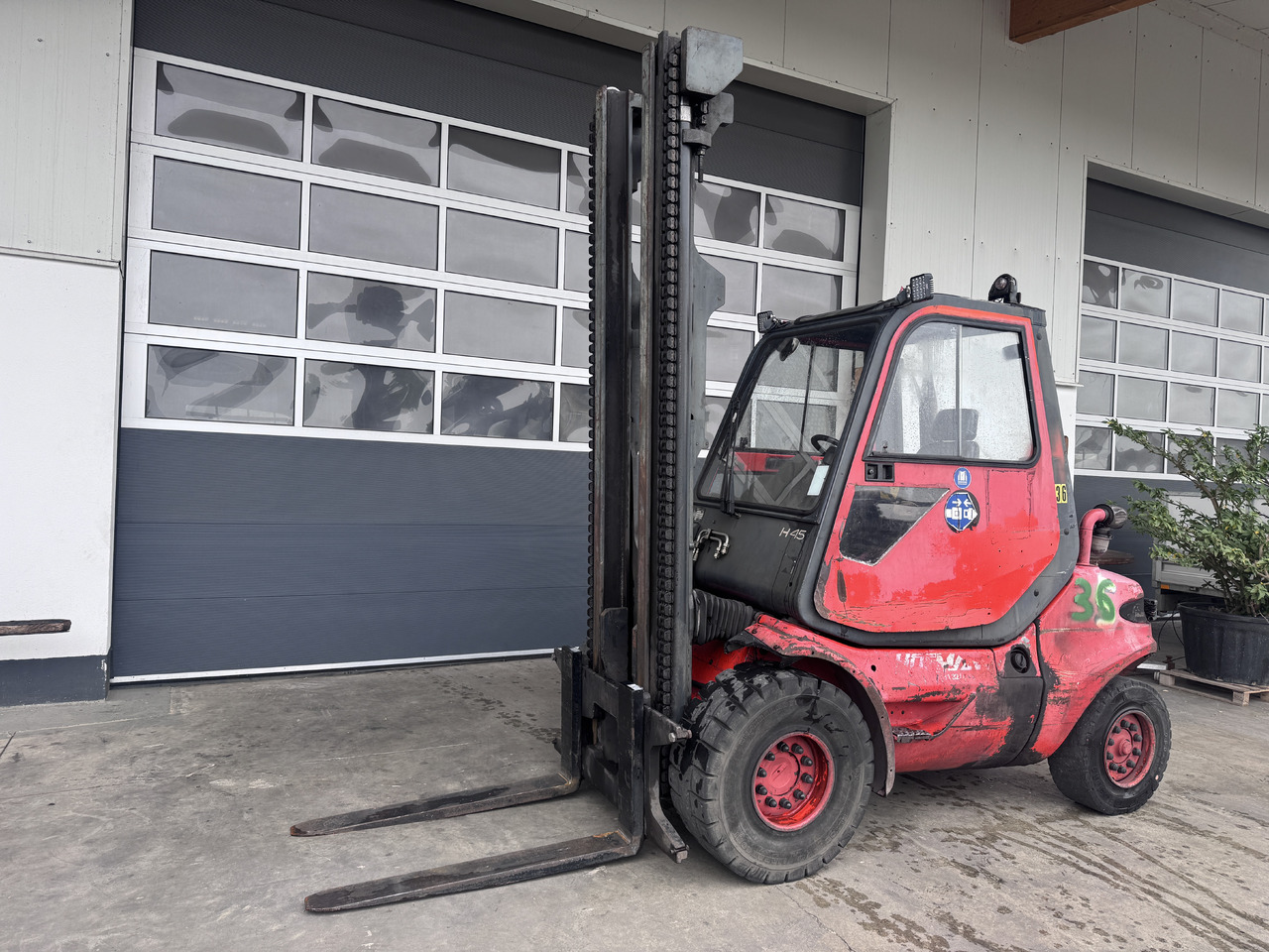 LINDE H 45 D 600 - Дизел вилушкар: слика 2 LINDE H 45 D 600 - Дизел вилушкар: слика 2
