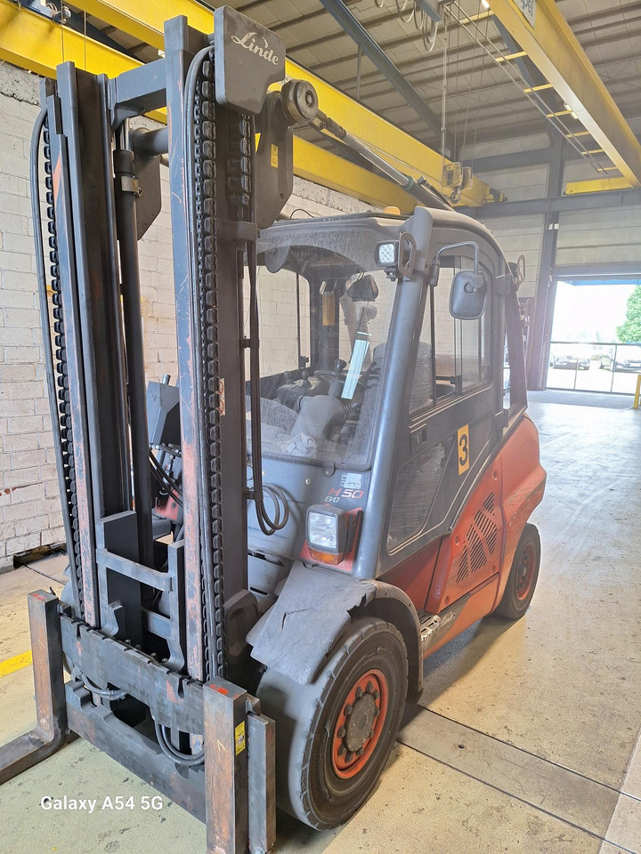 LINDE H 50 D-02 600 - Дизел вилушкар: слика 1 LINDE H 50 D-02 600 - Дизел вилушкар: слика 1