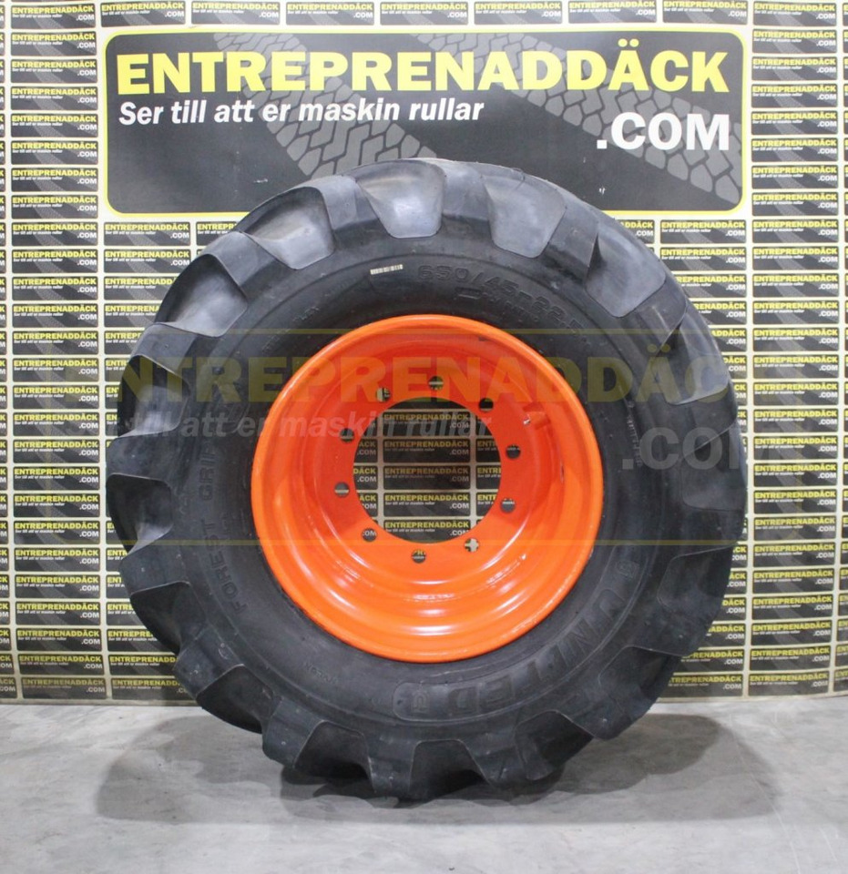 United 650/45-22,5 TL 24 PR Steel Reinforced Excavator Wheels package of 4 wheel - Комплетно тркало за Багер: слика 4 United 650/45-22,5 TL 24 PR Steel Reinforced Excavator Wheels package of 4 wheel - Комплетно тркало за Багер: слика 4