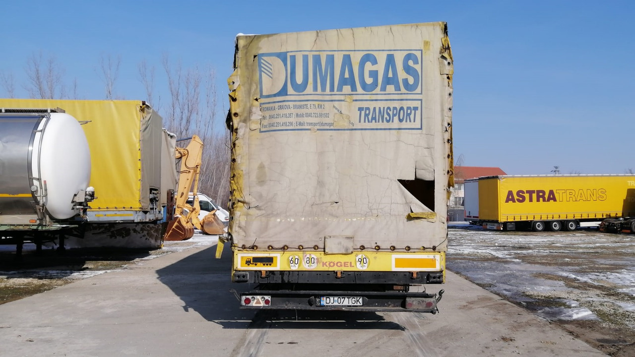 Kögel Tarpaulin with Shutters/Tarpaulin Mega - Полуприколка со церада: слика 5 Kögel Tarpaulin with Shutters/Tarpaulin Mega - Полуприколка со церада: слика 5