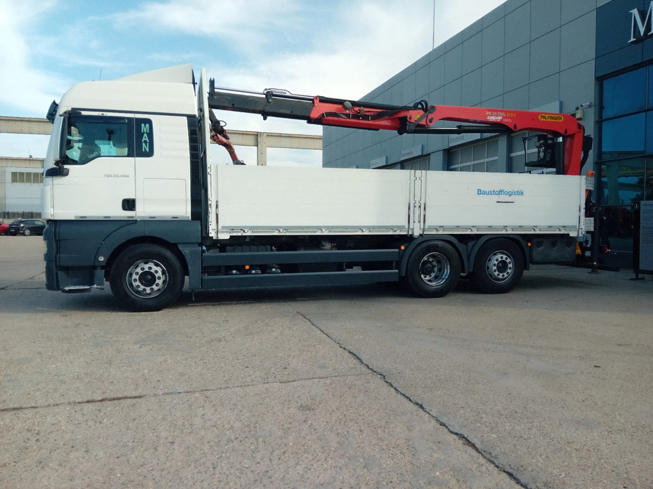 MAN TGX 26.460 6×2, Palfinger Crane PK 18001L - Камион со платформа, Камион со кран: слика 2 MAN TGX 26.460 6×2, Palfinger Crane PK 18001L - Камион со платформа, Камион со кран: слика 2