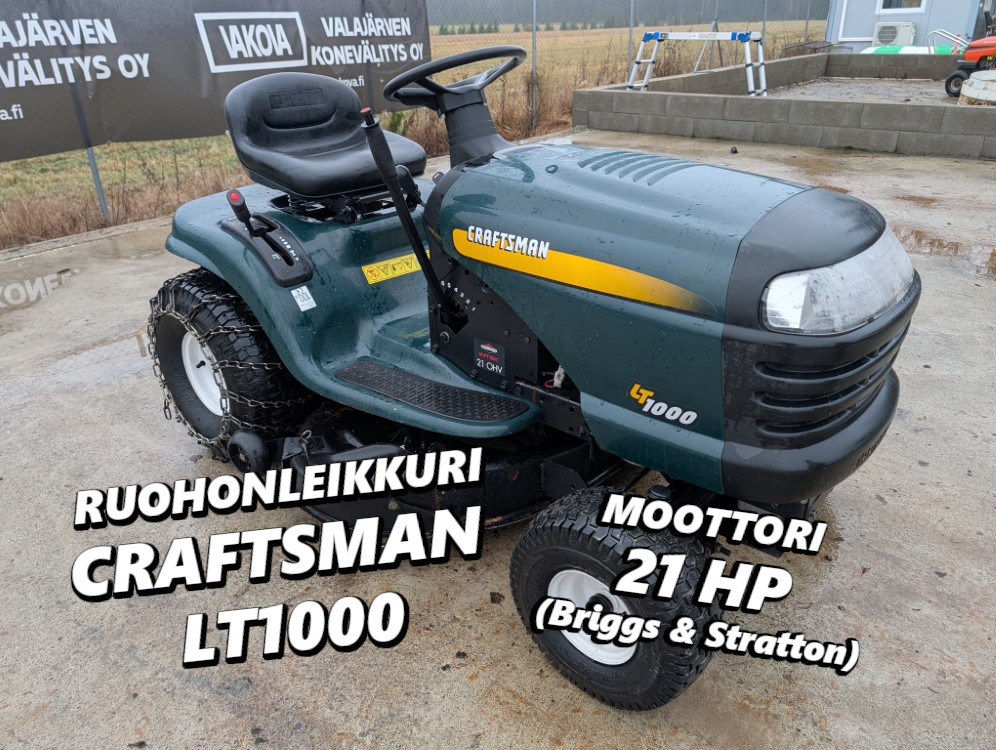 Craftsman LT1000 - 21hp - Градинарска косилка: слика 1 Craftsman LT1000 - 21hp - Градинарска косилка: слика 1
