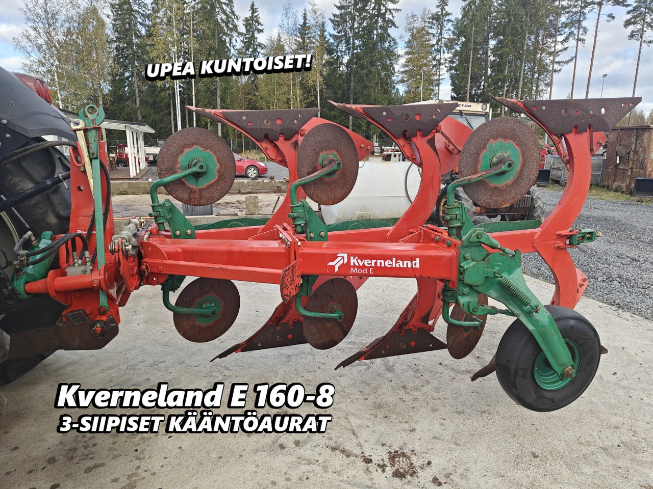 KVERNELAND E 160-8 - 3-siipinen paluuaura - Плуг: слика 1 KVERNELAND E 160-8 - 3-siipinen paluuaura - Плуг: слика 1