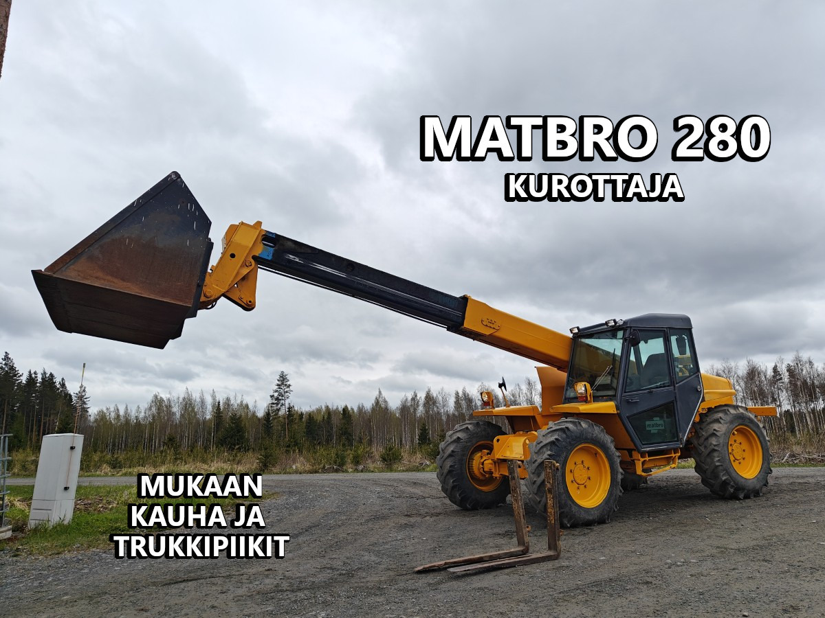 MATBRO 280 - Телескопски ракувач: слика 1 MATBRO 280 - Телескопски ракувач: слика 1