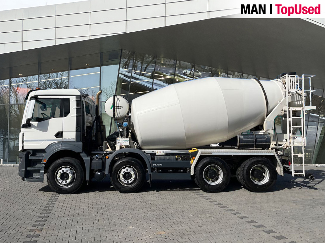 MAN TGS 32.400 8x4 BB CH - Камион миксер за бетон: слика 2 MAN TGS 32.400 8x4 BB CH - Камион миксер за бетон: слика 2