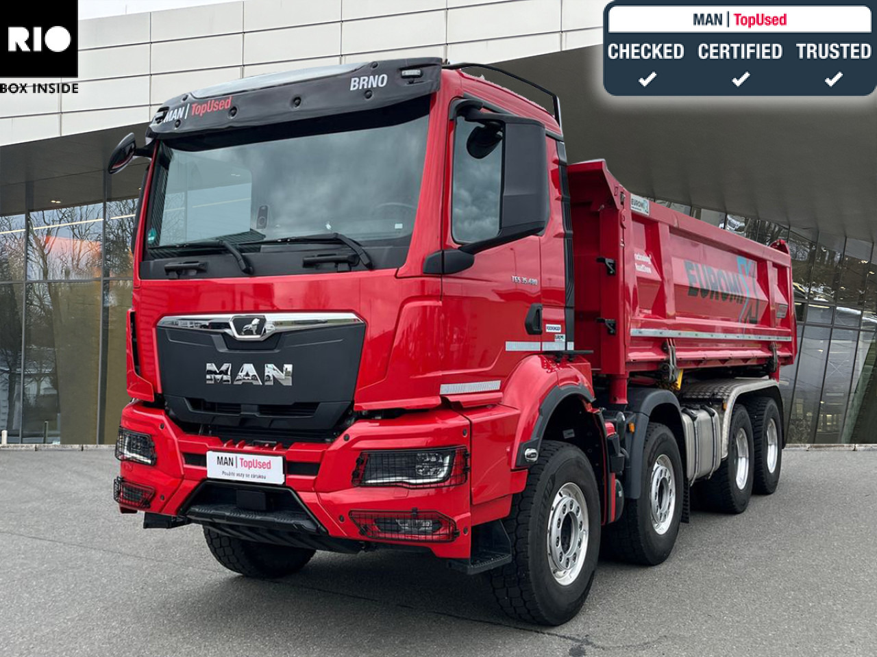 MAN TGS 35.480 8x4 BB CH WARRANTY 4/2027 Euro6 Klima - Кипер: слика 1 MAN TGS 35.480 8x4 BB CH WARRANTY 4/2027 Euro6 Klima - Кипер: слика 1