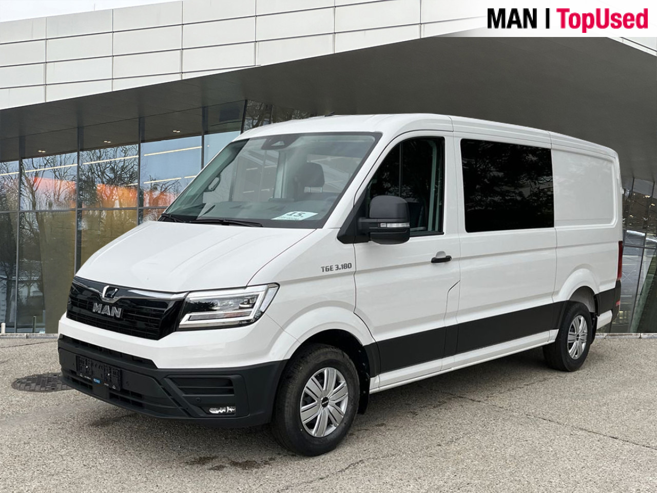 MAN TGE 3.180 4X2F SB - Товарно комбе, Комби со двојна кабина: слика 1 MAN TGE 3.180 4X2F SB - Товарно комбе, Комби со двојна кабина: слика 1