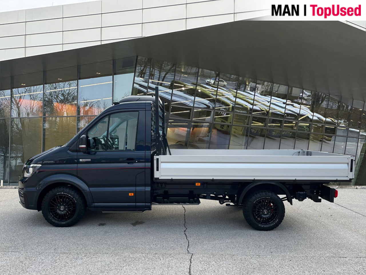MAN TGE 3.180 4X4 Individual SB, Automatic, Flat bed - Комбе со отворен сандак: слика 3 MAN TGE 3.180 4X4 Individual SB, Automatic, Flat bed - Комбе со отворен сандак: слика 3