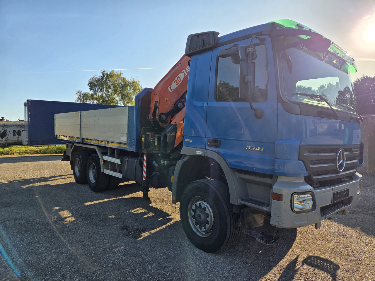 MERCEDES-BENZ ACTROS 3341 6x6 + CRANE PM 30 Radio Control - Камион со платформа, Камион со кран: слика 3 MERCEDES-BENZ ACTROS 3341 6x6 + CRANE PM 30 Radio Control - Камион со платформа, Камион со кран: слика 3