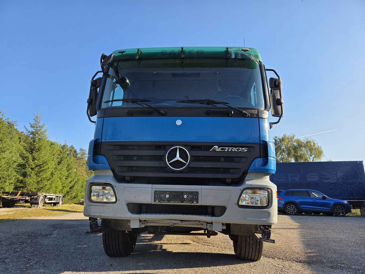 MERCEDES-BENZ ACTROS 3341 6x6 + CRANE PM 30 Radio Control - Камион со платформа, Камион со кран: слика 2 MERCEDES-BENZ ACTROS 3341 6x6 + CRANE PM 30 Radio Control - Камион со платформа, Камион со кран: слика 2