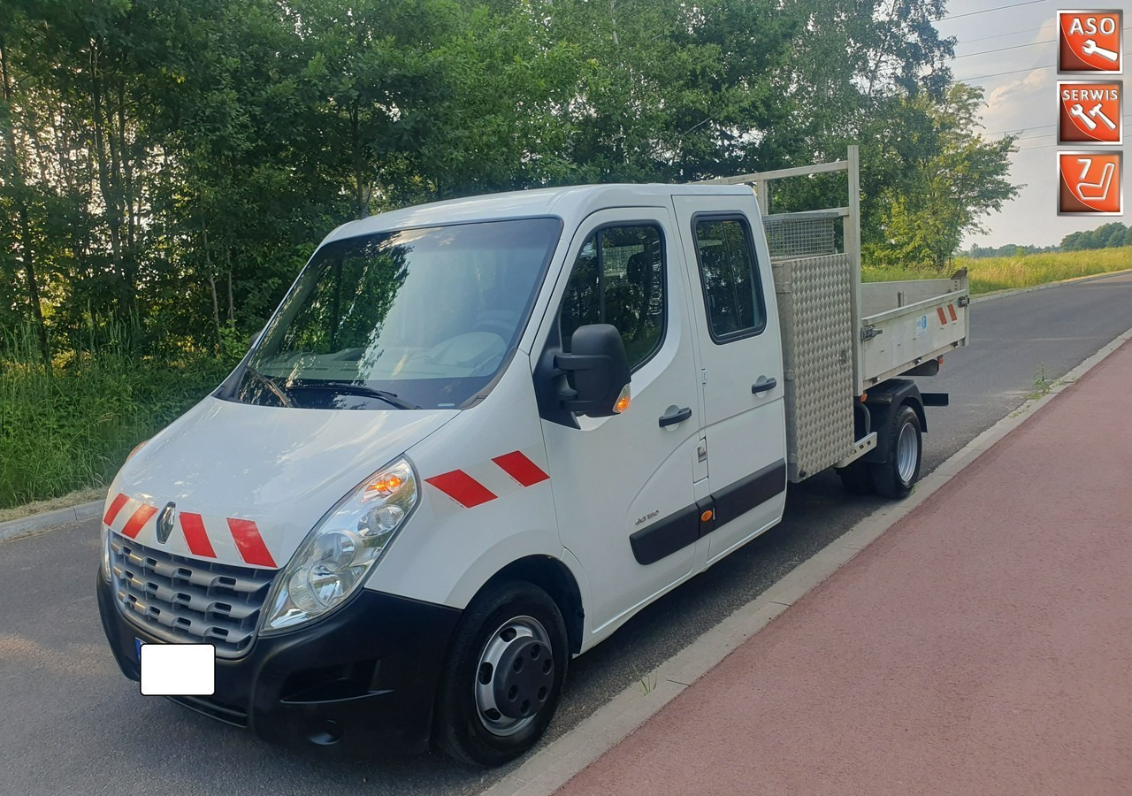 Renault Master kiper*wywrot* 7-osobowy * doka * brygadówka *bliźniaki* - Комби кипер: слика 1 Renault Master kiper*wywrot* 7-osobowy * doka * brygadówka *bliźniaki* - Комби кипер: слика 1