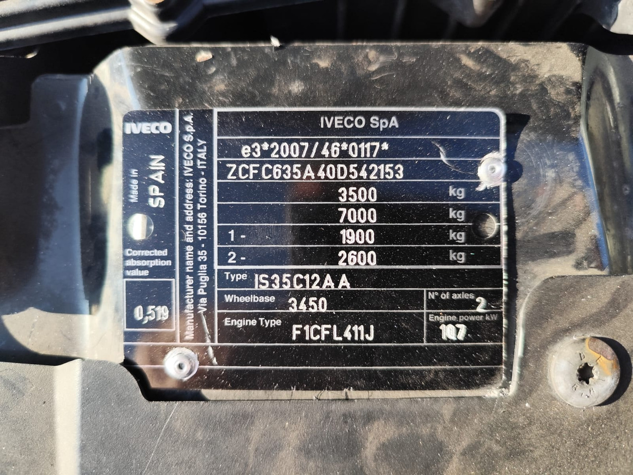 IVECO DAILY 35C15 - Камион со кран, Комби кипер: слика 2 IVECO DAILY 35C15 - Камион со кран, Комби кипер: слика 2